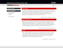 Tablet Screenshot of hitibetbonus.com